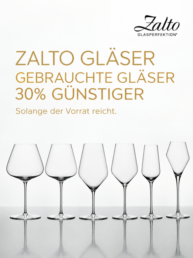 Gebrauchte Zalto Weingläser – 30 % günstiger