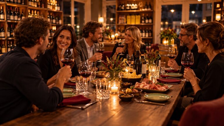 Private Weinrunde in Arnos Weinladen